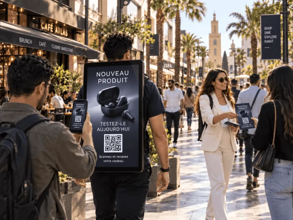 Activation de marque sur le terrain avec un ambassadeur MoovCom